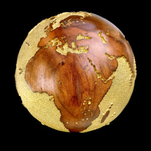 Gold Hammered 20cm - ref 1509321