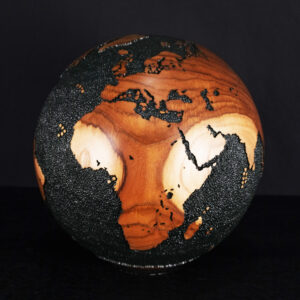 Hammered Black Mars 25cm - ref 2526325