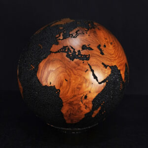 Hammered Black Mars 25cm - ref 2526625